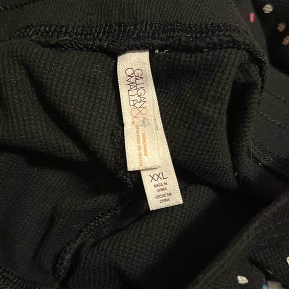 Polka Dot Thermal Joggers - Picture 4 of 4